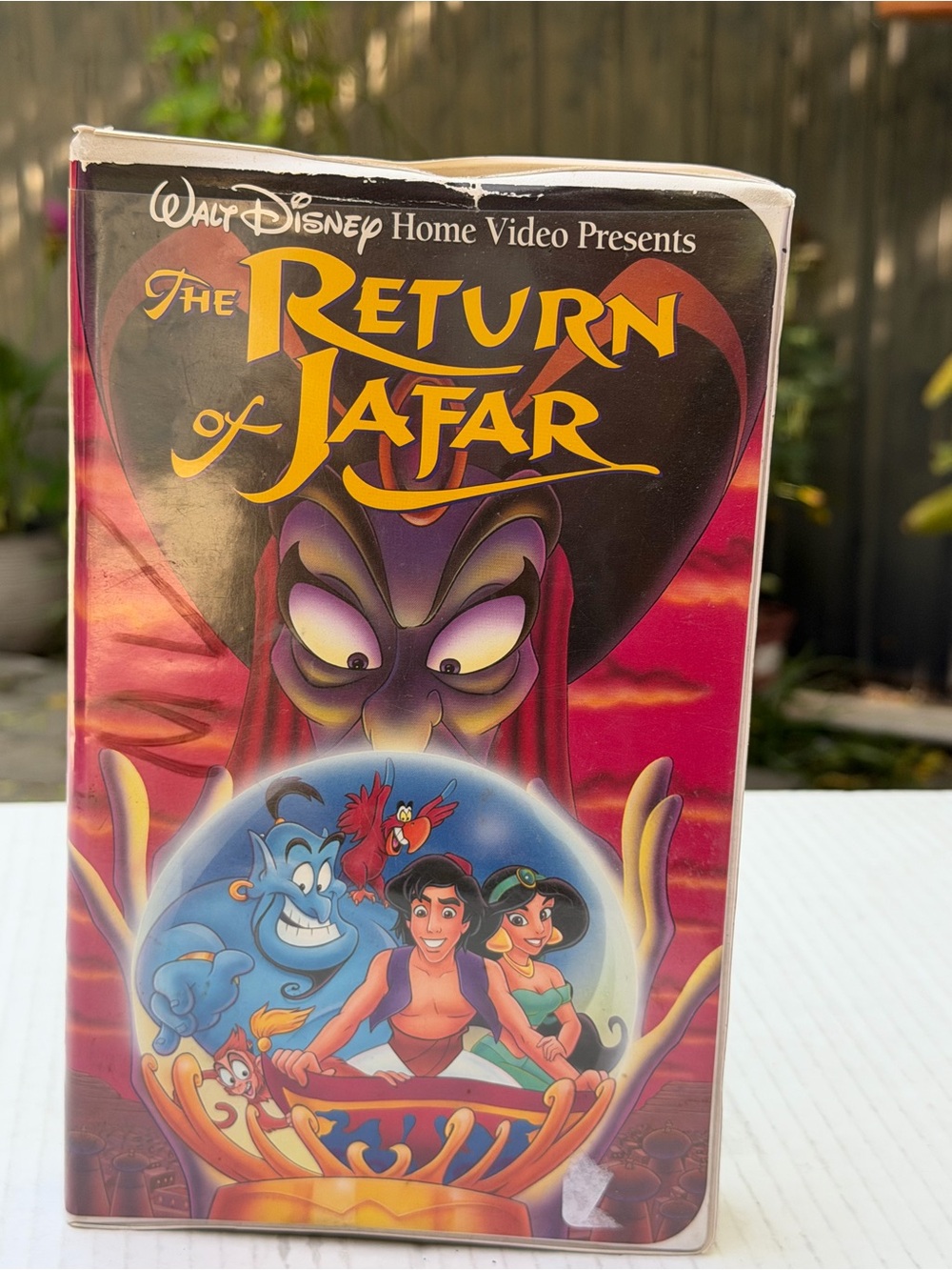 Disney The Return of Jafar VHS 1994 Black Diamond Clamshell Tested? Read Desc